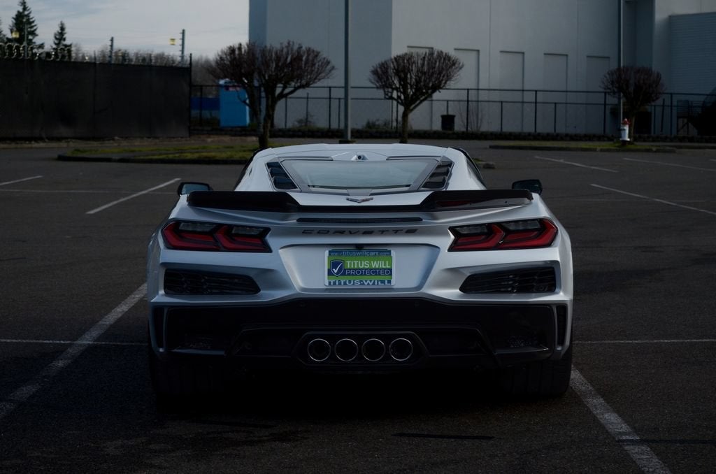 2026 Chevrolet Corvette Z06 — rear three-quarter view