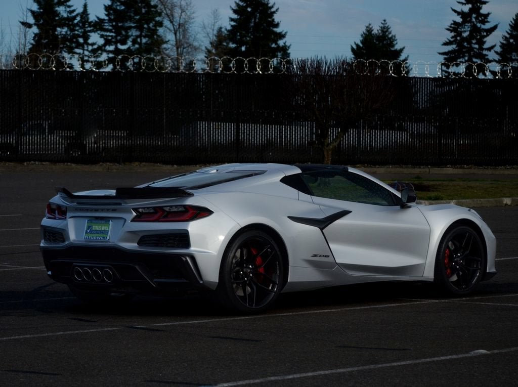 2026 Chevrolet Corvette Z06 — interior view