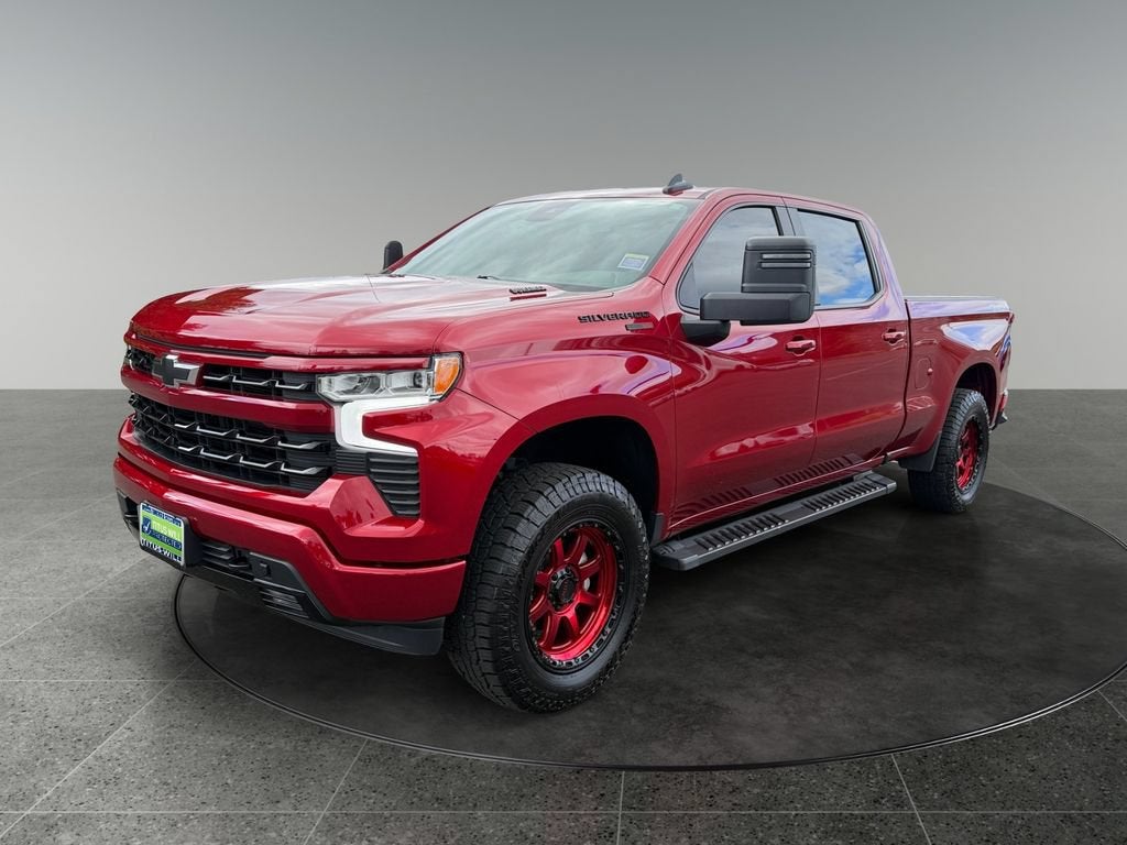 2025 Chevrolet Silverado 1500 — rear three-quarter view