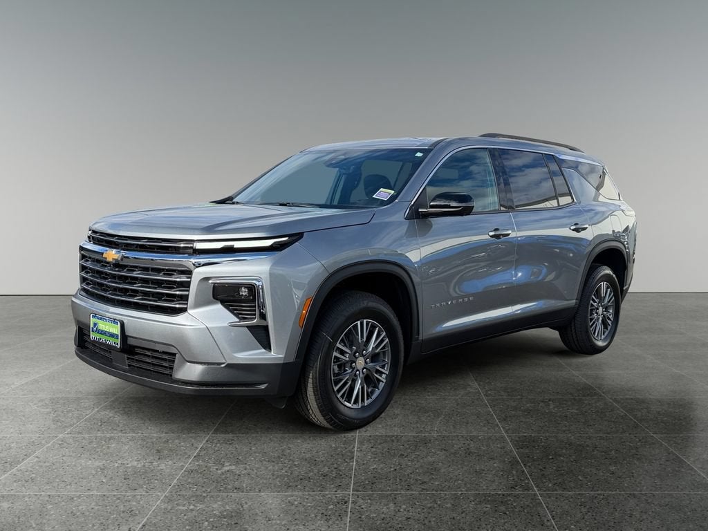 2026 Chevrolet Traverse — rear three-quarter view