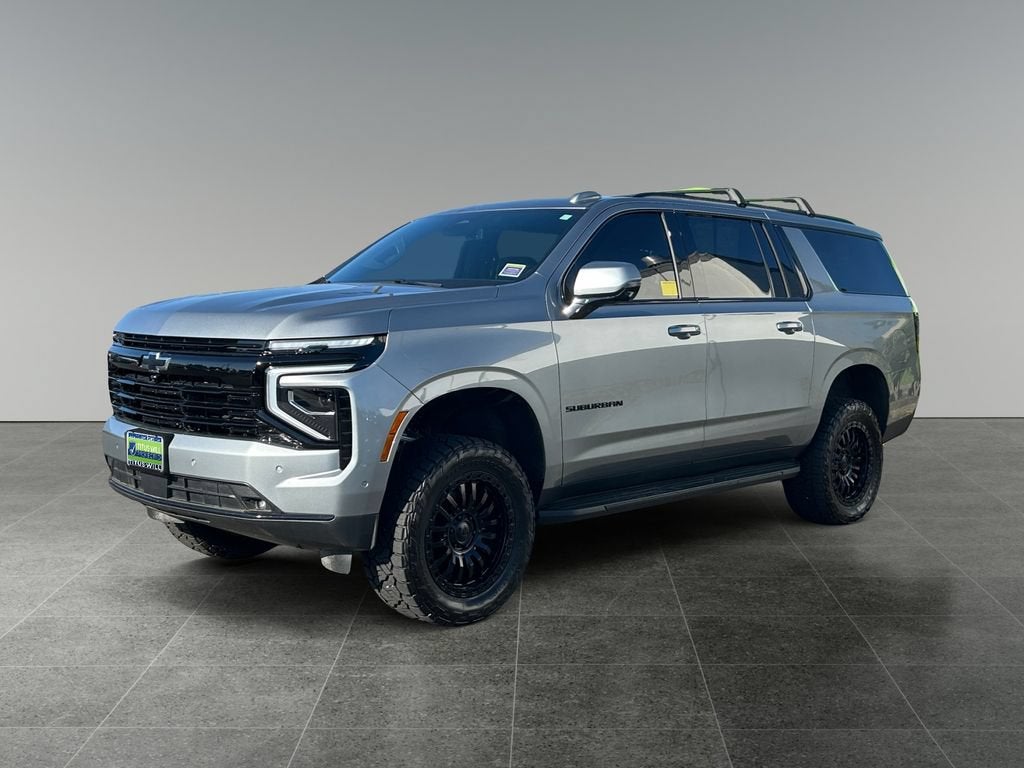 2025 Chevrolet Suburban — rear three-quarter view
