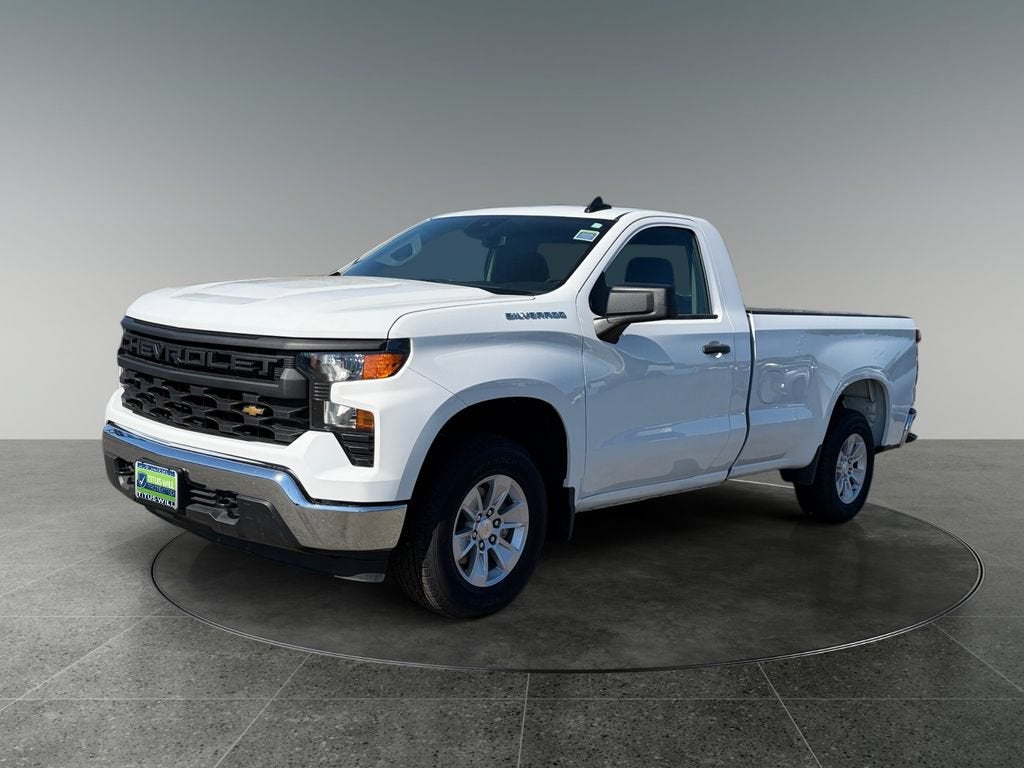 2025 Chevrolet Silverado 1500 — rear three-quarter view