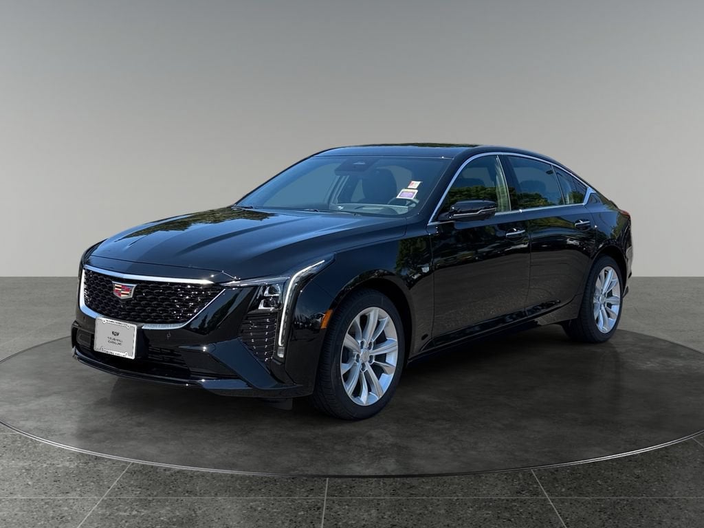 2026 Cadillac CT5 — rear three-quarter view