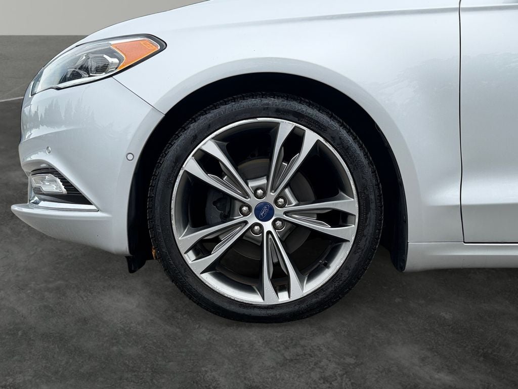 2017 Ford Fusion — interior view