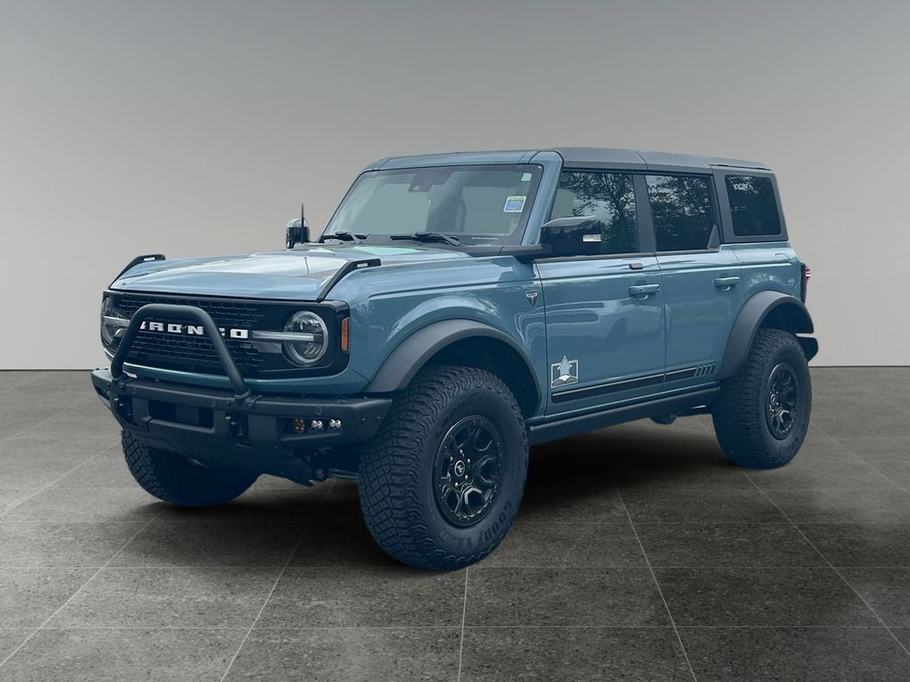 2021 Ford Bronco — rear three-quarter view