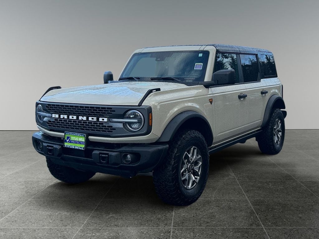 2025 Ford Bronco — rear three-quarter view