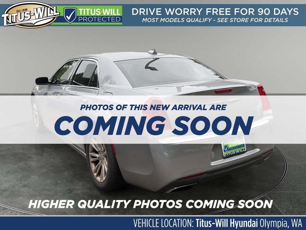 2016 Chrysler 300 — rear three-quarter view