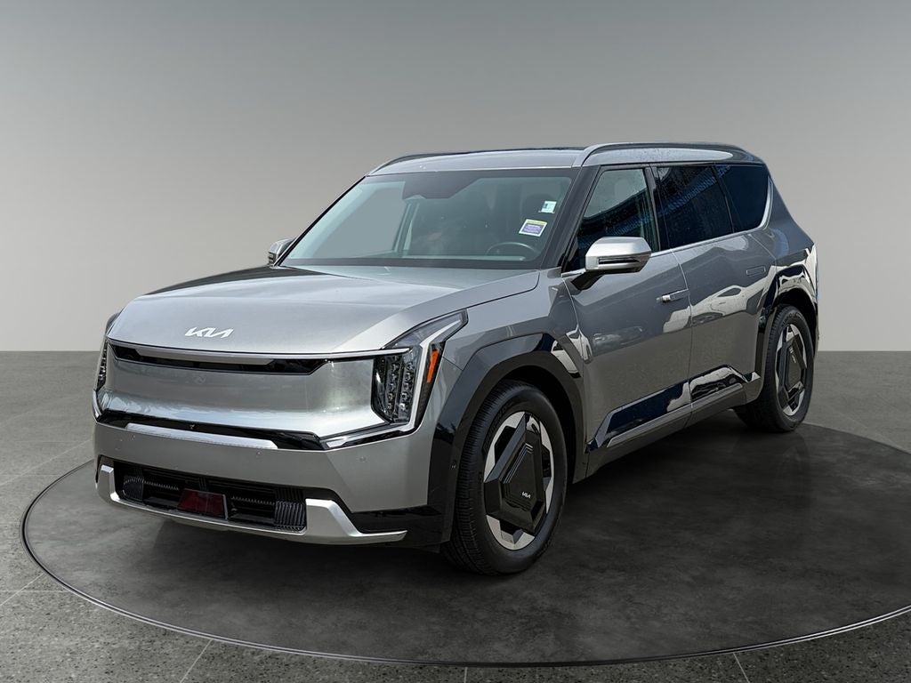 2024 Kia EV9 — rear three-quarter view