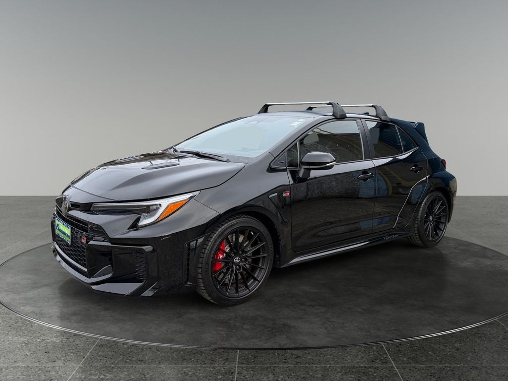 2025 Toyota GR Corolla — rear three-quarter view