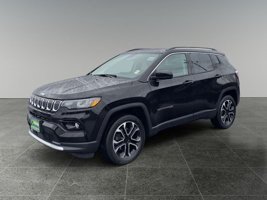 2022 Jeep Compass — rear three-quarter view
