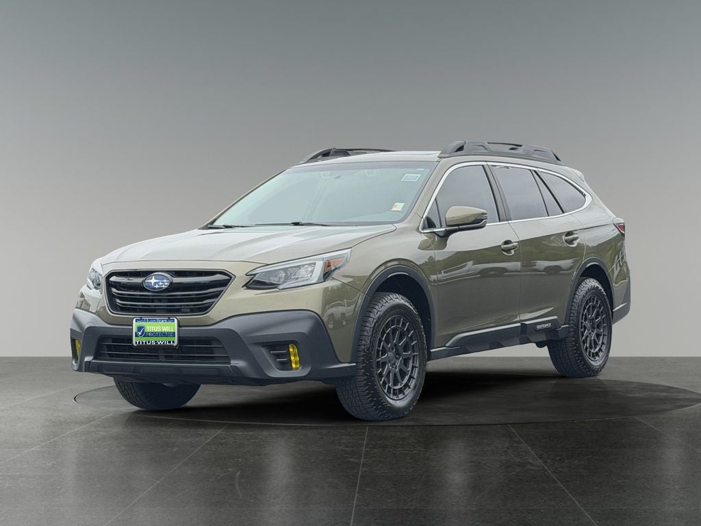 2022 Subaru Outback — rear three-quarter view