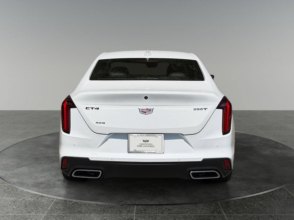 2026 Cadillac CT4 — interior view