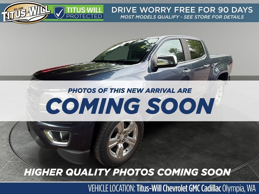 2018 Chevrolet Colorado — side profile view