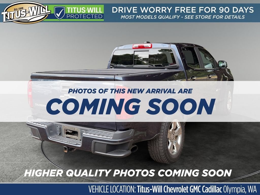 2018 Chevrolet Colorado — interior view