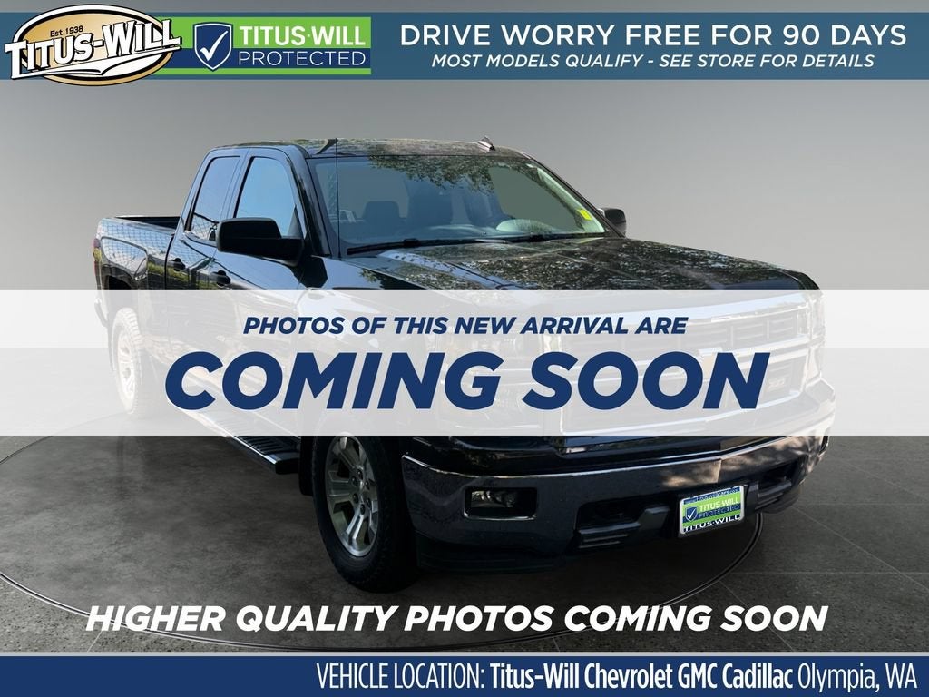 2014 Chevrolet Silverado 1500 LT in Tungsten Metallic — front three-quarter view