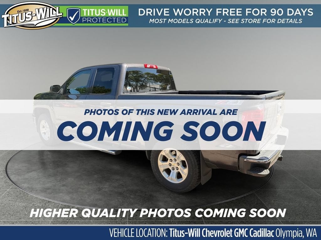 2014 Chevrolet Silverado 1500 — rear three-quarter view