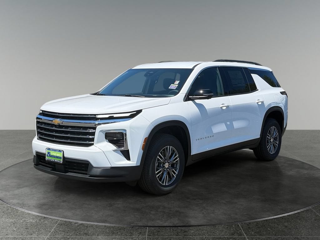 2026 Chevrolet Traverse — rear three-quarter view